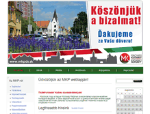 Tablet Screenshot of mkpds.sk
